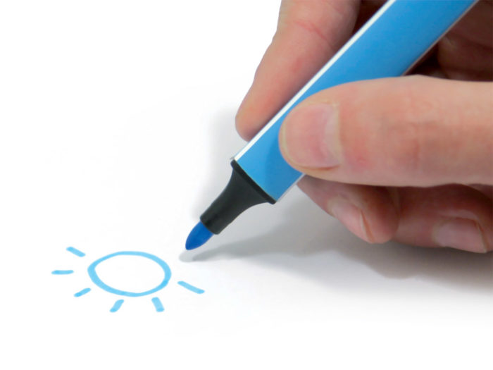 Felt pen Aladine Ergonomic - 2/1