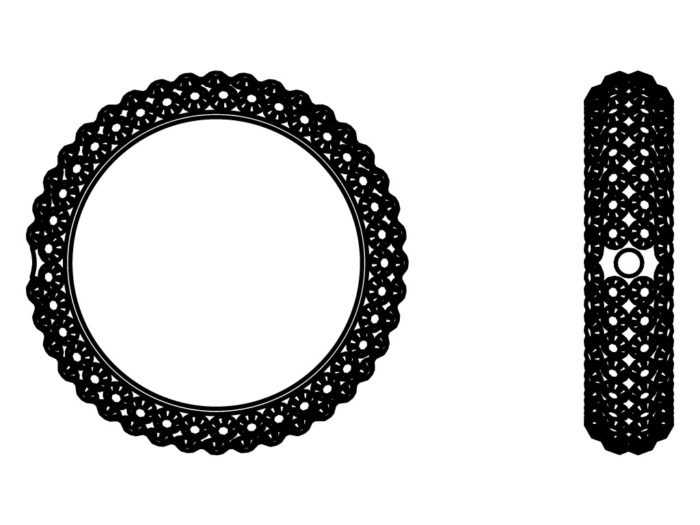 Kristallhelmes Swarovski BeCharmed Pave ring 85001 16.5mm - 2/2