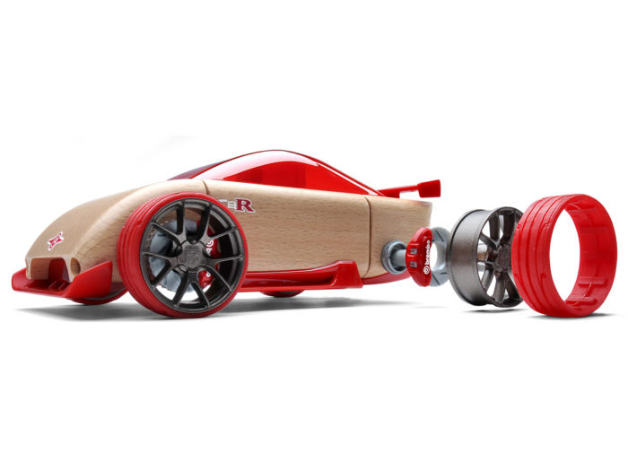 Mänguauto Automoblox Original C9-R sportauto - 4/4