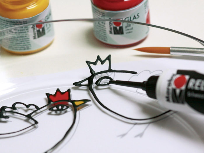 Klaasivärvi kontuur Marabu 20ml - 3/3