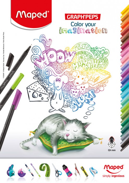 Tintpliiats Maped Graph’Peps Compact komplekt - 4/4