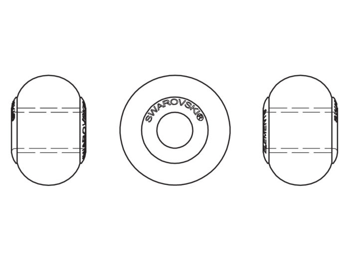 Pearl Swarovski BeCharmed 5890 14mm - 2/2