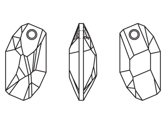 Pakabukas Swarovski meteor 6673 28mm - 2/2