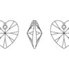 Crystal Pendant Swarovski heart 6228 14.4x14mm - 2/2