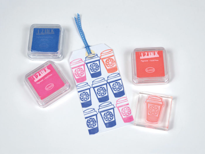 Pagalvėlė antspaudams Aladine Izink 8x8cm - 4/5